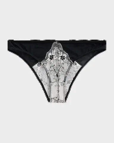 Kiki de Montparnasse Noir et Blanc Lace Panties | Thumbnail 2 Kiki de Montparnasse Noir et Blanc Lace Panties | Thumbnail 2