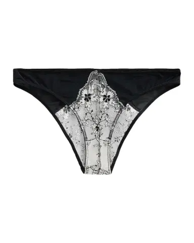 Kiki de Montparnasse Noir et Blanc Lace Panties | Thumbnail 1 Kiki de Montparnasse Noir et Blanc Lace Panties | Thumbnail 1