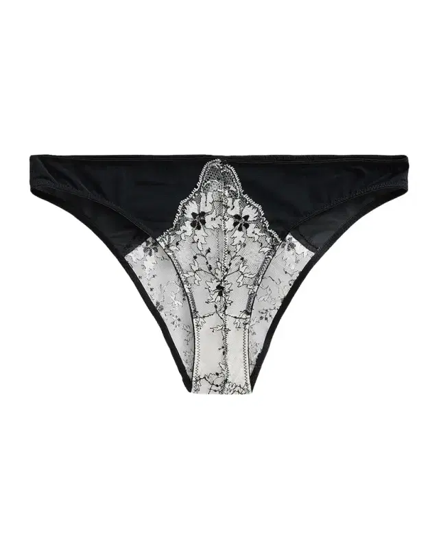 Kiki De Montparnasse Noir et Blanc Lace Panties