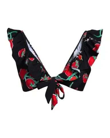 Milly Pomodoro Ruffle Bikini Top | Thumbnail 1 Milly Pomodoro Ruffle Bikini Top | Thumbnail 1