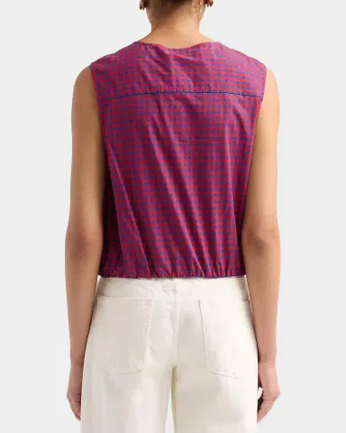 SIMKHAI Gingham Cotton-Blend Top | Thumbnail 3 SIMKHAI Gingham Cotton-Blend Top | Thumbnail 3