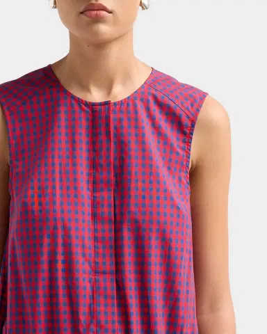 SIMKHAI Gingham Cotton-Blend Top | Thumbnail 5 SIMKHAI Gingham Cotton-Blend Top | Thumbnail 5