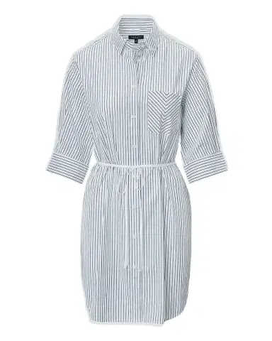 rag & bone Lucia Striped Poplin Mini Shirtdress | Thumbnail 1