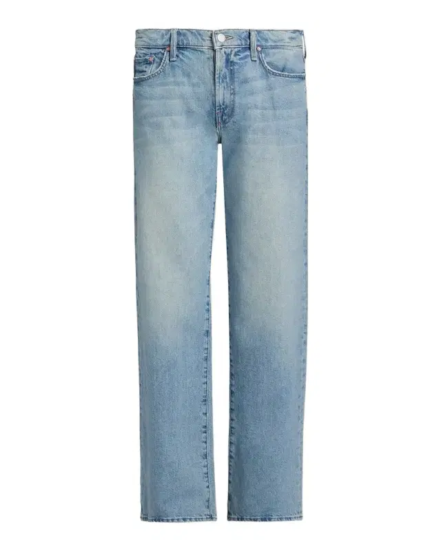 MOTHER The Mid-Rise Zip Rambler Skimp Jeans