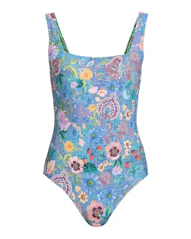 Johnny Was Lilliana Lanthe Reversible Floral One-Piece Swimsuit | Thumbnail 1