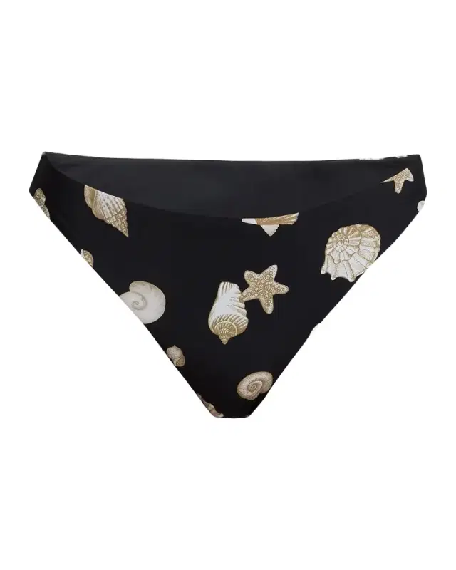 Milly Margot Seashell Print Bikini Bottom