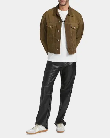 Maison Margiela Men 's Denim Sports Jacket | Thumbnail 2