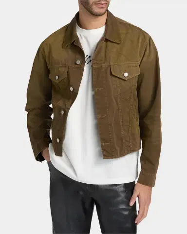 Maison Margiela Men 's Denim Sports Jacket | Thumbnail 4