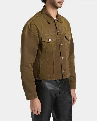 Maison Margiela Men 's Denim Sports Jacket | Thumbnail 7