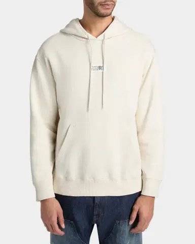 Maison Margiela Men's Numeric Cotton Hoodie | Thumbnail 4 Maison Margiela Men's Numeric Cotton Hoodie | Thumbnail 4