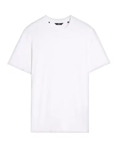 7 For All Mankind Men's Crewneck Cotton-Blend T-Shirt | Thumbnail 1 7 For All Mankind Men's Crewneck Cotton-Blend T-Shirt | Thumbnail 1