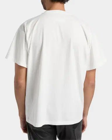 Maison Margiela Men 's Logo Cotton T-Shirt | Thumbnail 3