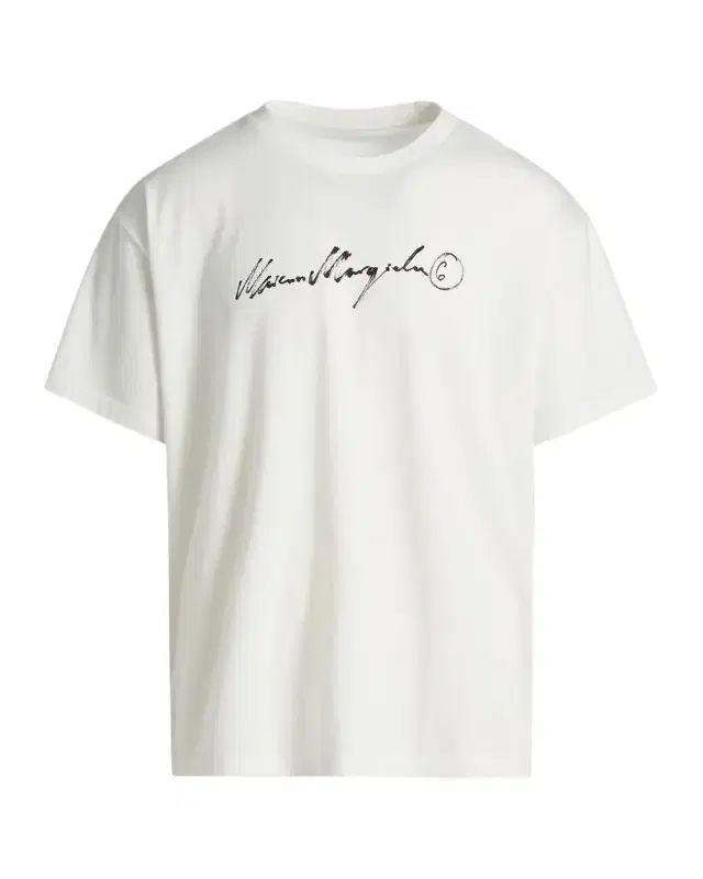 Maison Margiela Men 's Logo Cotton T-Shirt