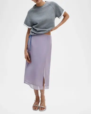 rag & bone Suki Layered Organza Midi Skirt | Thumbnail 2 rag & bone Suki Layered Organza Midi Skirt | Thumbnail 2
