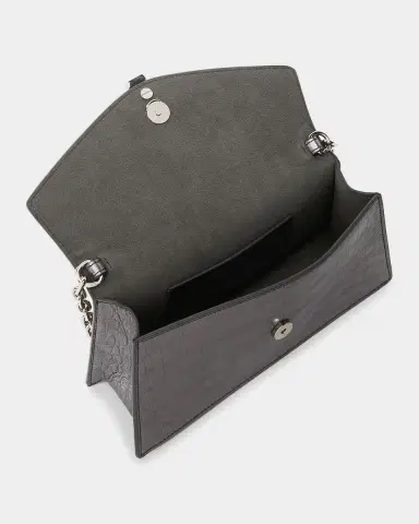 Alexander McQueen Skull Mini Croc-Embossed Leather Shoulder Bag | Thumbnail 3 Alexander McQueen Skull Mini Croc-Embossed Leather Shoulder Bag | Thumbnail 3