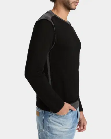 Maison Margiela Men's Crewneck Wool Sweater | Thumbnail 7 Maison Margiela Men's Crewneck Wool Sweater | Thumbnail 7