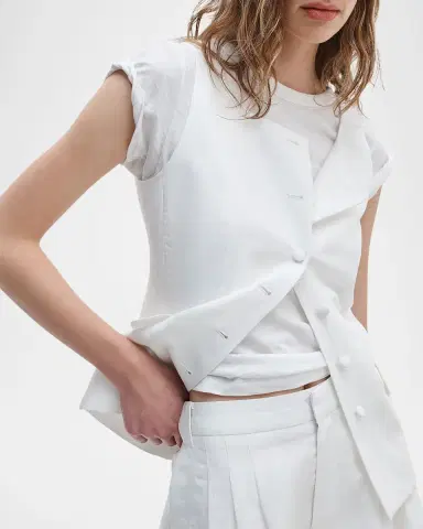rag & bone Chappell Pleated Linen Shorts | Thumbnail 5 rag & bone Chappell Pleated Linen Shorts | Thumbnail 5