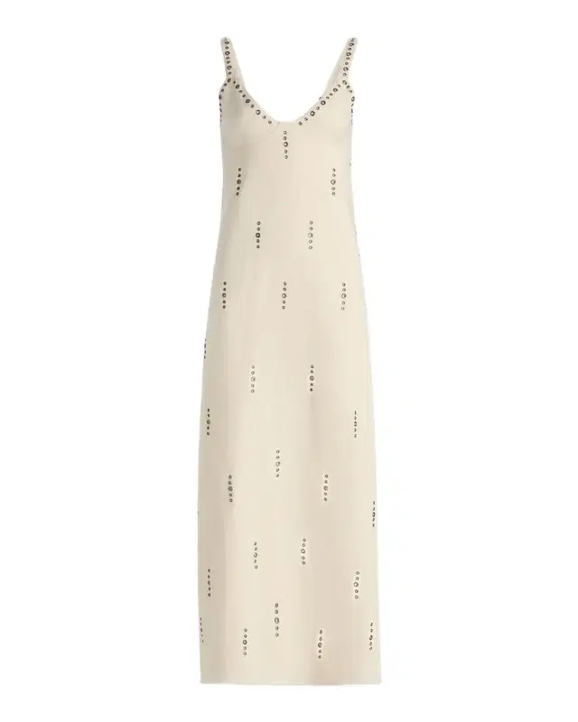 rag & bone Aubrey Grommet-Embellished Maxi Dress