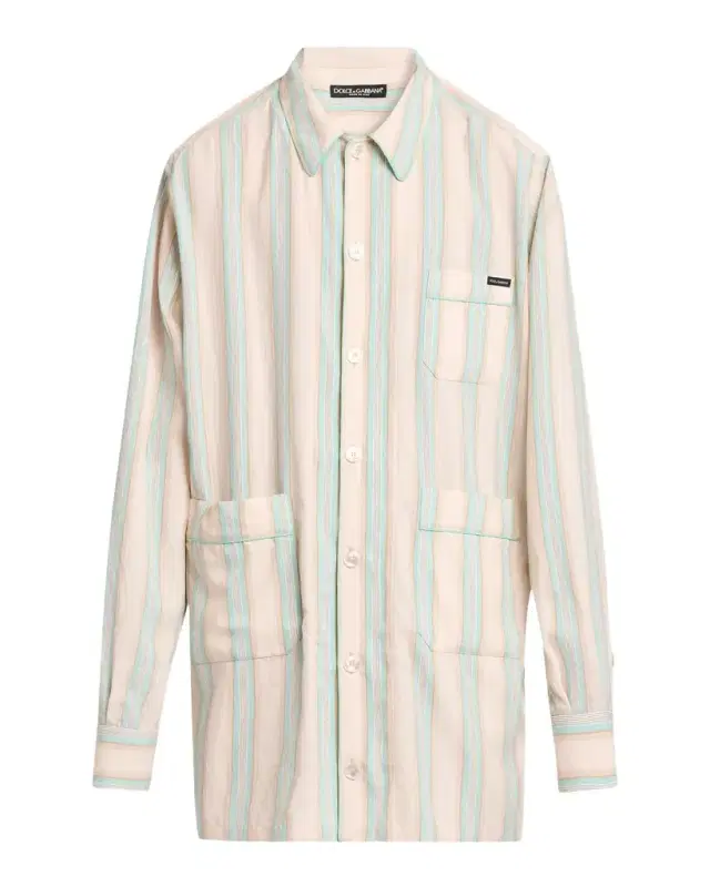 Dolce & Gabbana Men 's Tela Striped Shirt