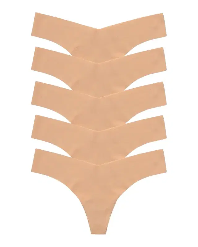 Commando Microfiber 5-Pack Thong Set