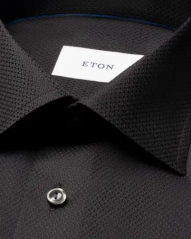 Eton Men's Contemporary-Fit Cotton-Silk Shirt | Thumbnail 5 Eton Men's Contemporary-Fit Cotton-Silk Shirt | Thumbnail 5