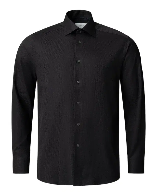 Eton Men 's Contemporary-Fit Cotton-Silk Shirt
