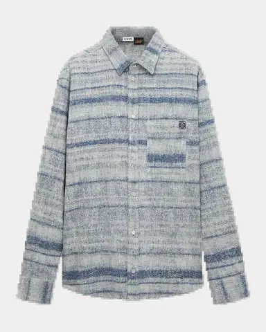LOEWE Men 's x Paula 's Ibiza Striped Cotton-Blend Shirt | Thumbnail 2 LOEWE Men 's x Paula 's Ibiza Striped Cotton-Blend Shirt | Thumbnail 2