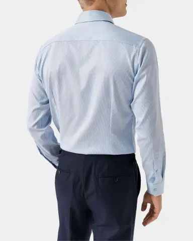Eton Men's Striped Twill Contemporary-Fit Shirt | Thumbnail 2 Eton Men's Striped Twill Contemporary-Fit Shirt | Thumbnail 2