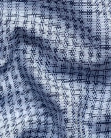 Eton Men's Slim-Fit Check Twill Shirt | Thumbnail 7 Eton Men's Slim-Fit Check Twill Shirt | Thumbnail 7