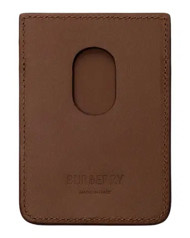 Burberry Men's Check Magnetic Card Case | Thumbnail 1