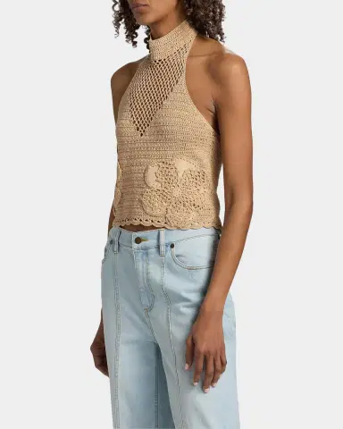 Ramy Brook Celeste Open-Knit Cotton Top | Thumbnail 7 Ramy Brook Celeste Open-Knit Cotton Top | Thumbnail 7