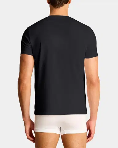 Commando Men's Premier Stretch-Cotton V-Neck Undershirt | Thumbnail 2