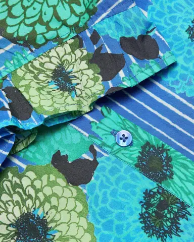 Ro's Garden Frida Floral Cotton Poplin Shirt | Thumbnail 6 Ro's Garden Frida Floral Cotton Poplin Shirt | Thumbnail 6