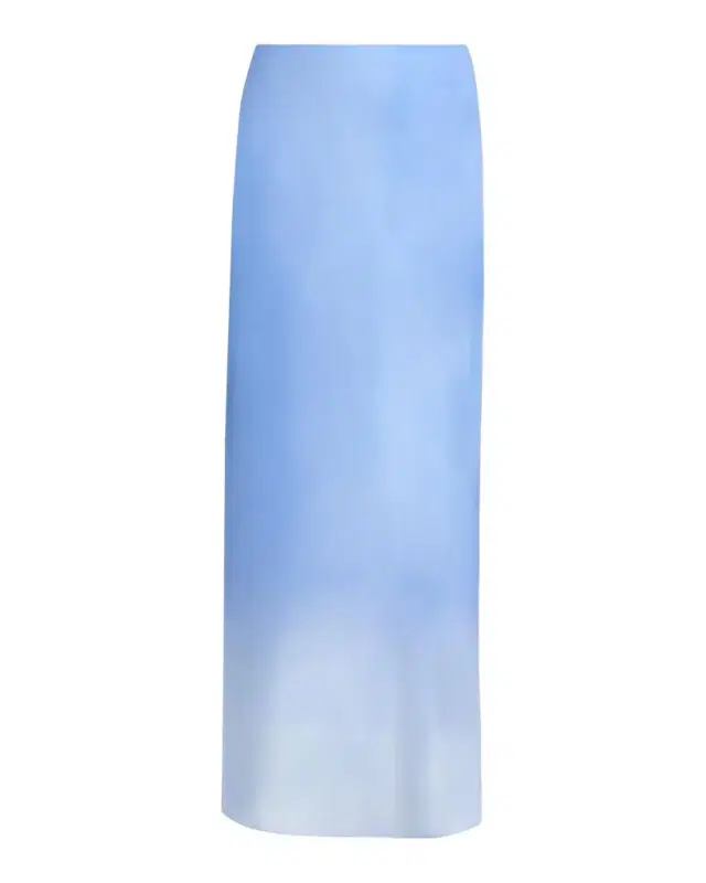 Significant Other Sian Ombré Satin Maxi Skirt