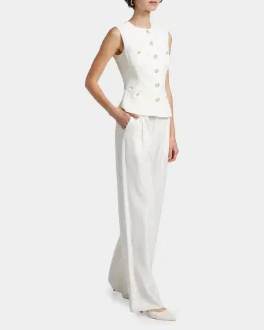 Generation Love Susanna Stretch Crepe Vest | Thumbnail 2 Generation Love Susanna Stretch Crepe Vest | Thumbnail 2