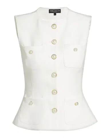 Generation Love Susanna Stretch Crepe Vest | Thumbnail 1 Generation Love Susanna Stretch Crepe Vest | Thumbnail 1