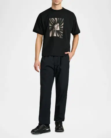 Versace Jeans Couture Medusa Cotton T-Shirt | Thumbnail 2