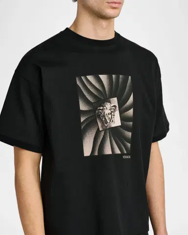 Versace Jeans Couture Medusa Cotton T-Shirt | Thumbnail 5
