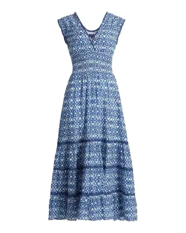 Ro's Garden Hilda Printed Cotton Midi Dress | Thumbnail 1 Ro's Garden Hilda Printed Cotton Midi Dress | Thumbnail 1