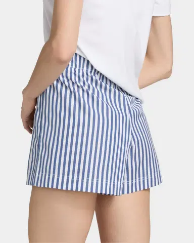 Tanya Taylor Fallon Striped Cotton Shorts | Thumbnail 3