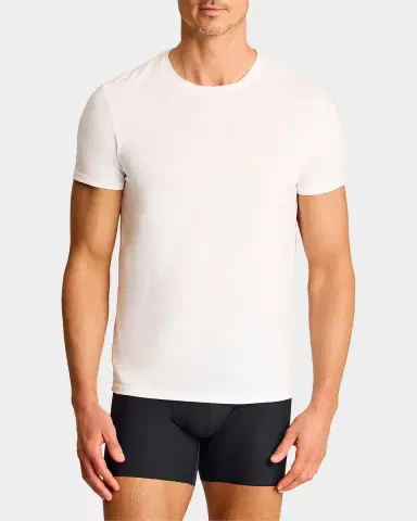 Commando Premier Stretch-Cotton Crewneck Undershirt | Thumbnail 3
