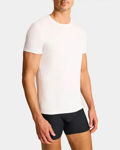Commando Premier Stretch-Cotton Crewneck Undershirt | Thumbnail 4