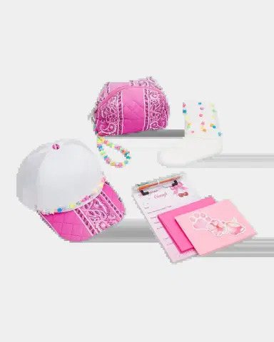 Bari Lynn Girl's Trucker Hat, Pouch & Stationery Set | Thumbnail 2 Bari Lynn Girl's Trucker Hat, Pouch & Stationery Set | Thumbnail 2