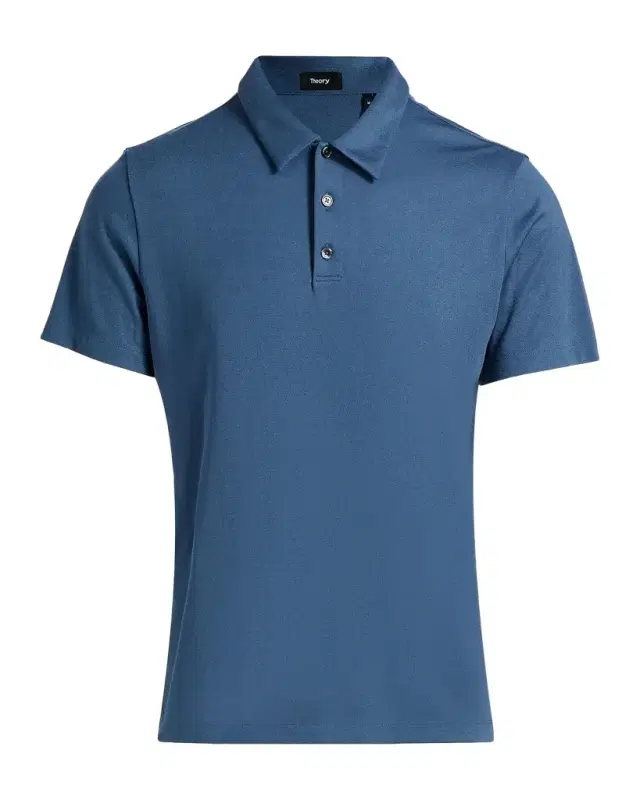 Theory Men 's Bron Stretch Jersey Polo Shirt