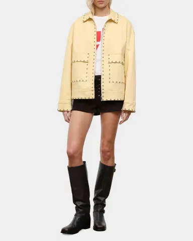 Staud Clarke Studded Jacket | Thumbnail 2 Staud Clarke Studded Jacket | Thumbnail 2