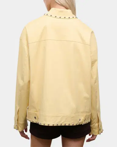 Staud Clarke Studded Jacket | Thumbnail 3 Staud Clarke Studded Jacket | Thumbnail 3