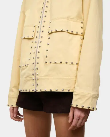 Staud Clarke Studded Jacket | Thumbnail 7 Staud Clarke Studded Jacket | Thumbnail 7