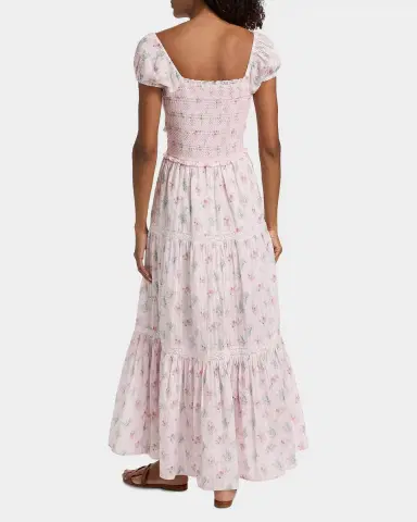 LoveShackFancy Amandla Cotton Maxi Dress | Thumbnail 3