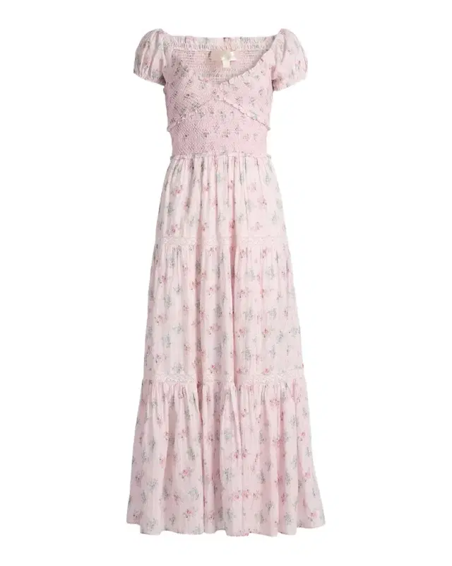 LoveShackFancy Amandla Cotton Maxi Dress