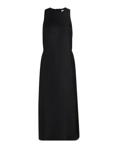Loulou de Saison Paloma Twist Back Silk Midi-Slipdress | Thumbnail 1